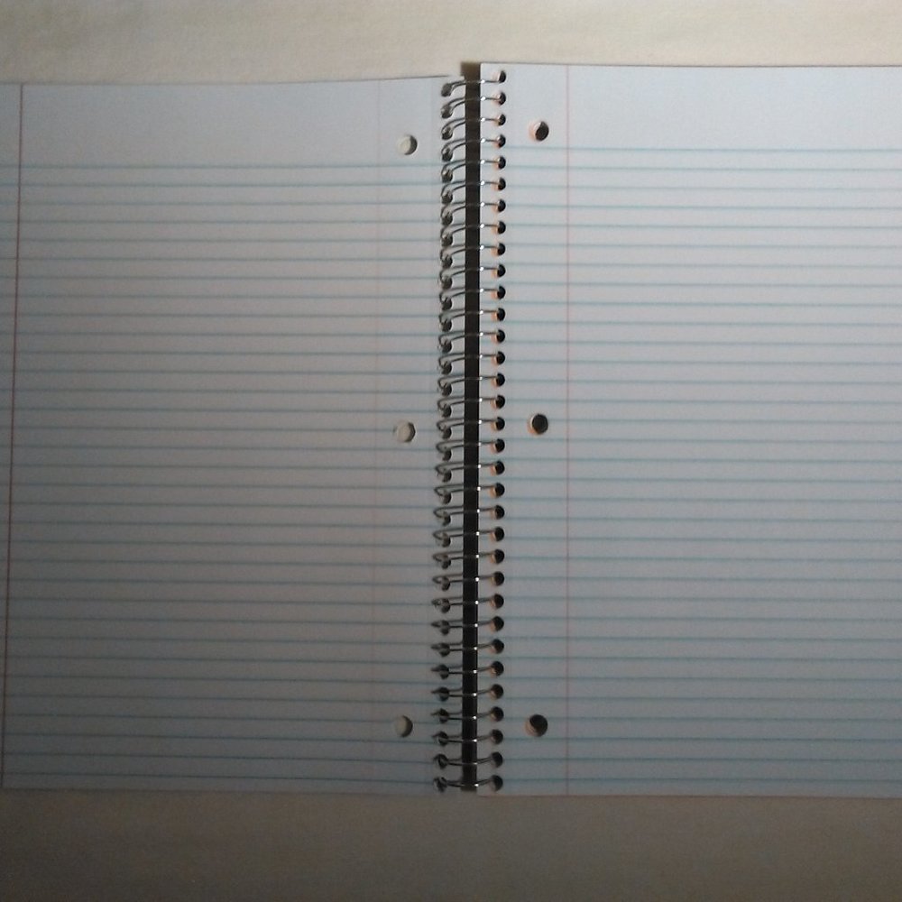 5 Subject Notebook-Yellow, NEW-Last ONE